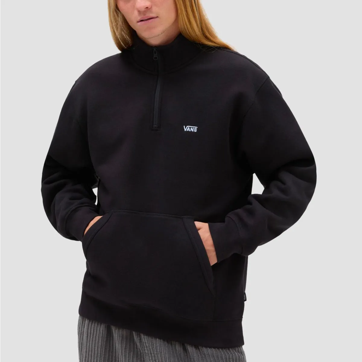 Vans Comfycush Quarter Zip Sweatshirt Black