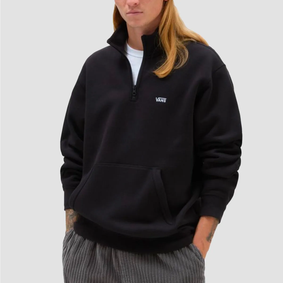 Vans Comfycush Quarter Zip Sweatshirt Black