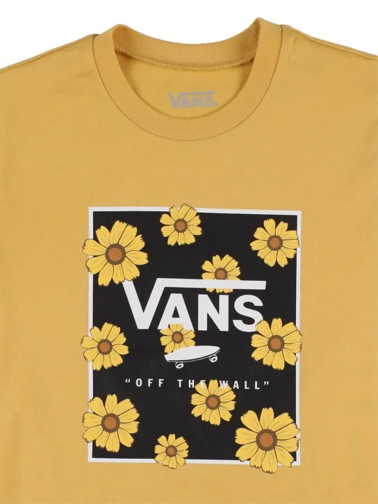 Vans   Logo print organic cotton t-shirt 