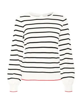 VERO MODA VMALMA LS O-NCK BUTTON BACK PULLOVER BOO