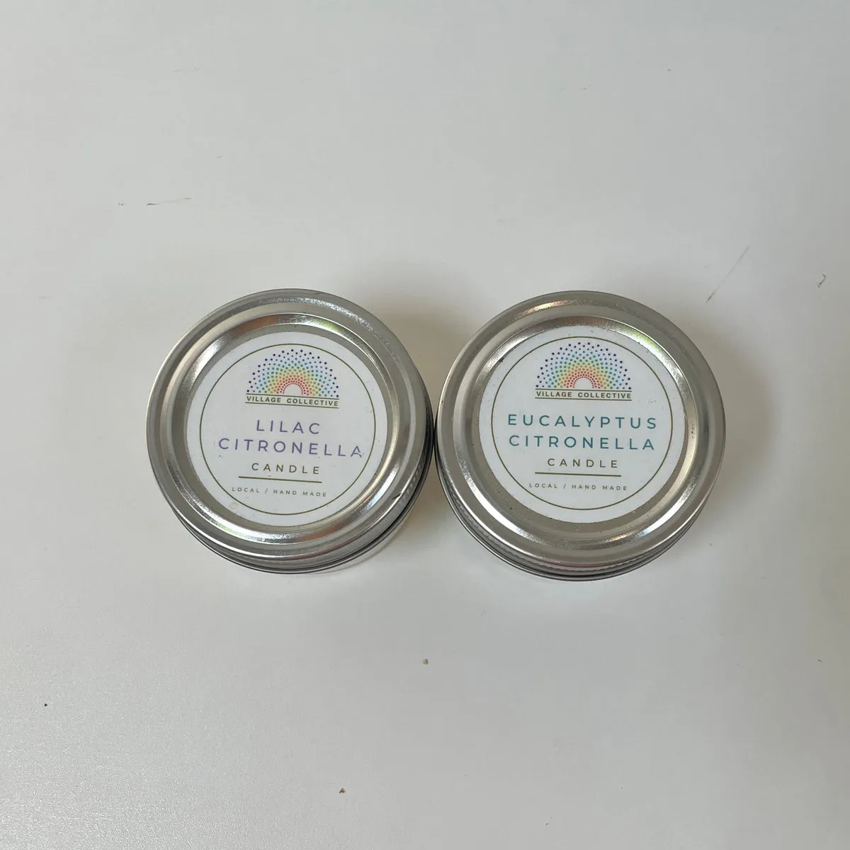 Village Collective Soy Wax Candles in Mini Mason Jars