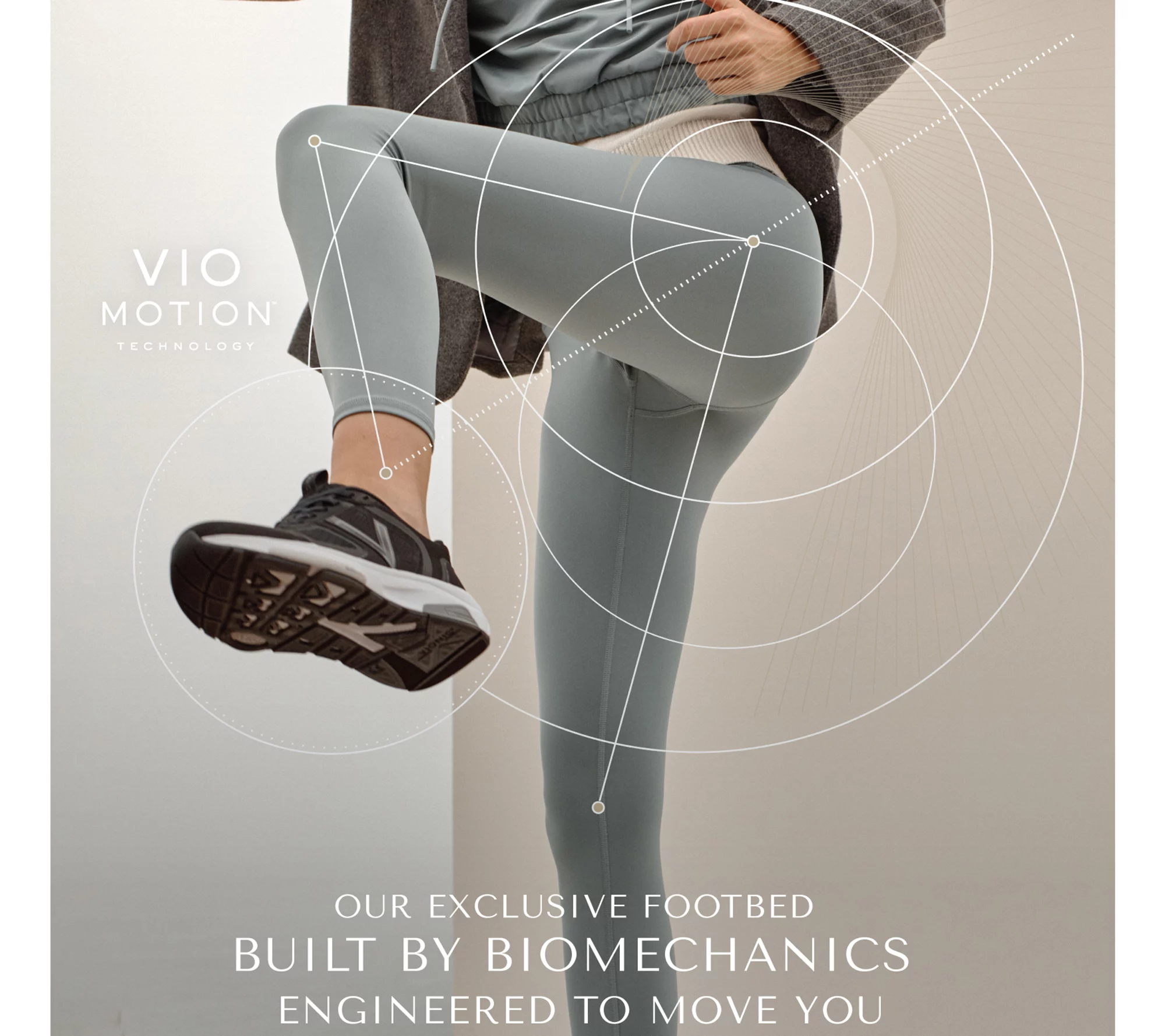 Vionic Mesh Walking Sneakers with Vio Beam - Walk Strider