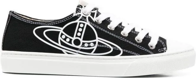 Vivienne Westwood Orb-print low-top sneakers Black