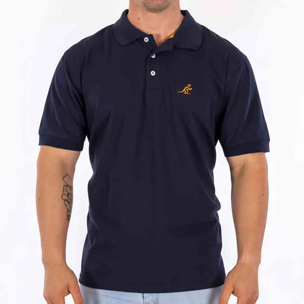 Wallabies 'Nelson' Knit Polo Adult