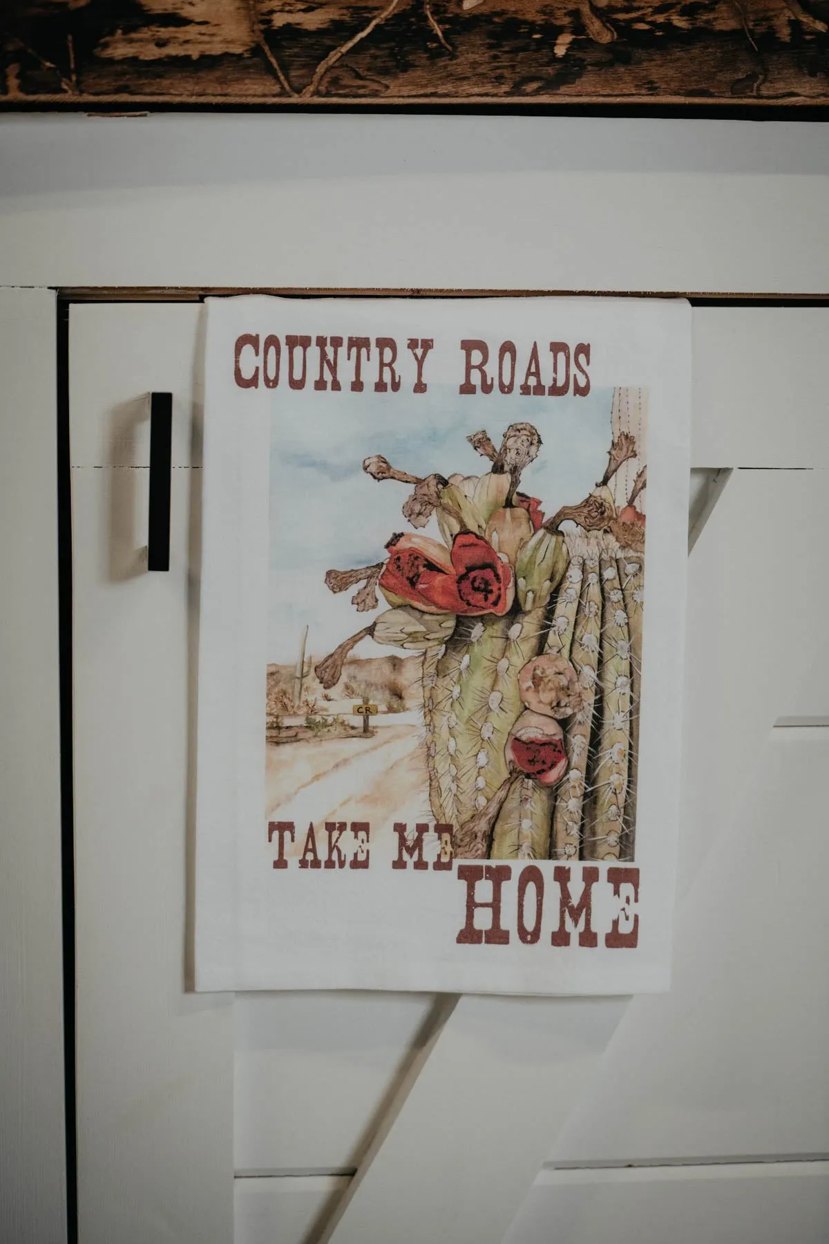 Western & Farming Artwork Flour Sack Tea Towels (Various Designs)