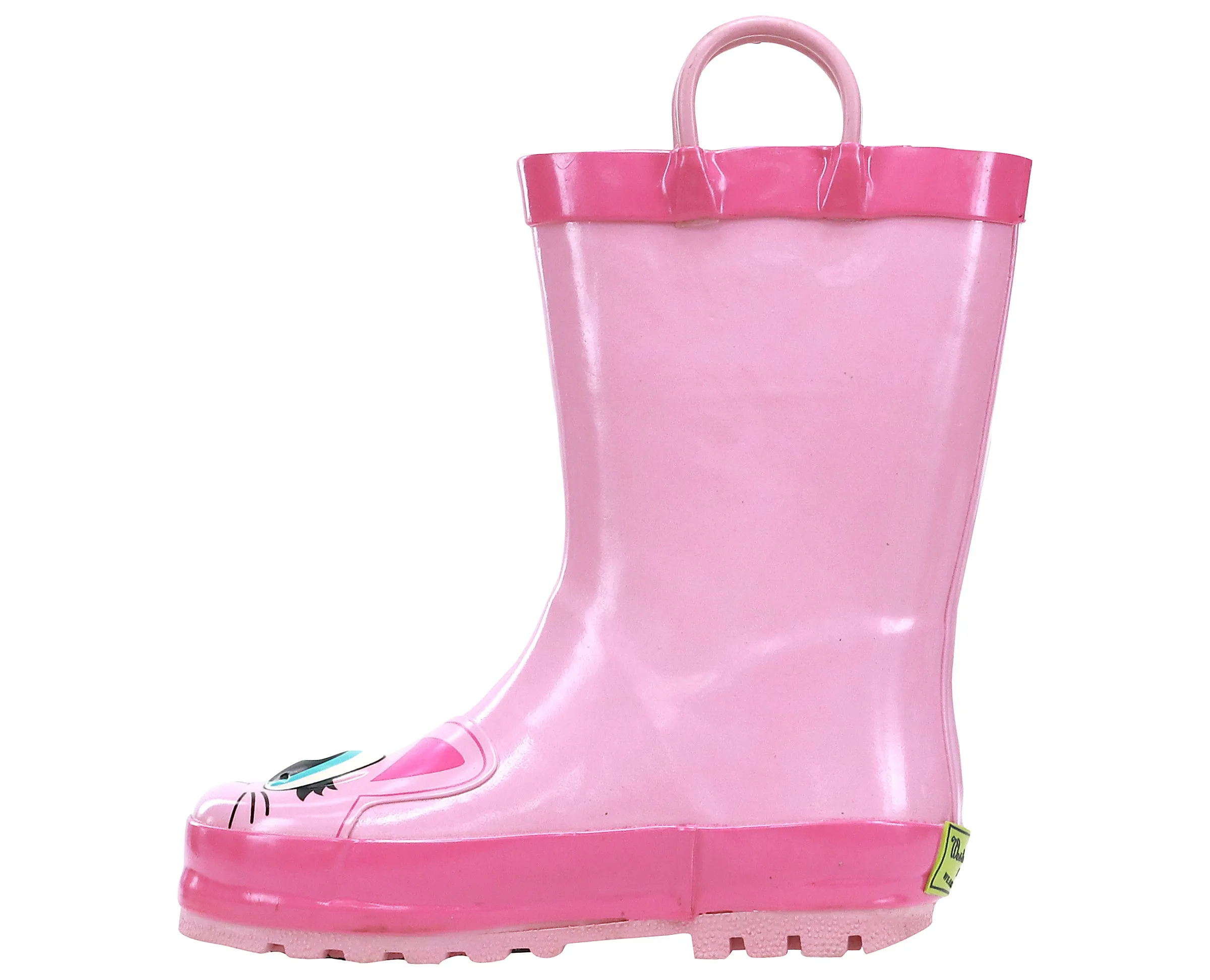 Western Chief Pink Kitty Toddler Girls' (5-10) Rain Boot