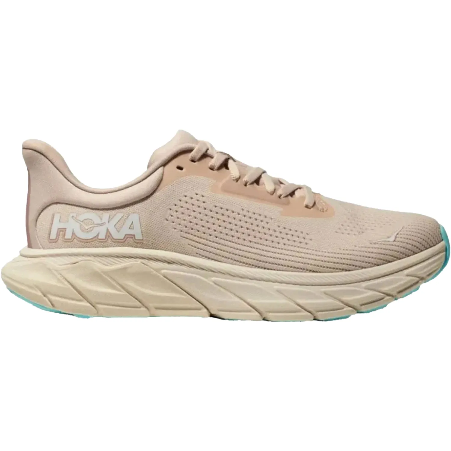 Women's Hoka Arahi 7 Vanilla/Cream Mesh