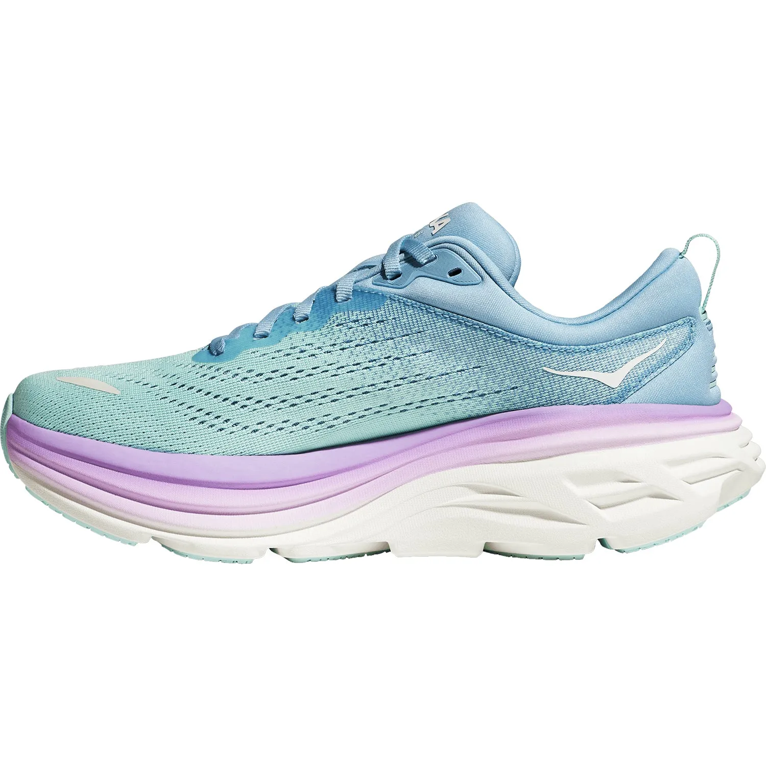 Women's Hoka Bondi 8 Airy Blue/Sunlit Ocean Mesh