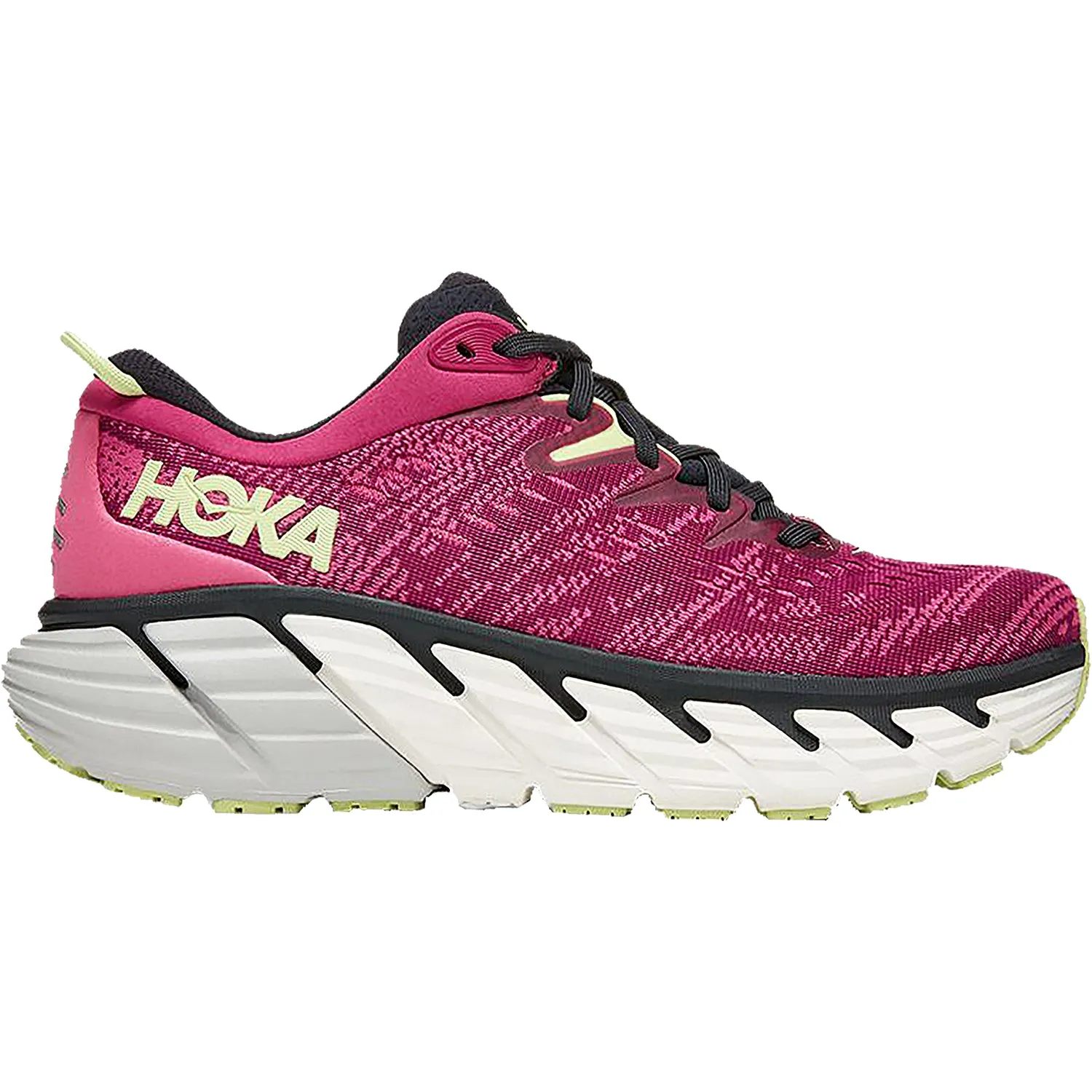 Women's Hoka Gaviota 4 Festival Fuchsia/Blue Graphite Mesh