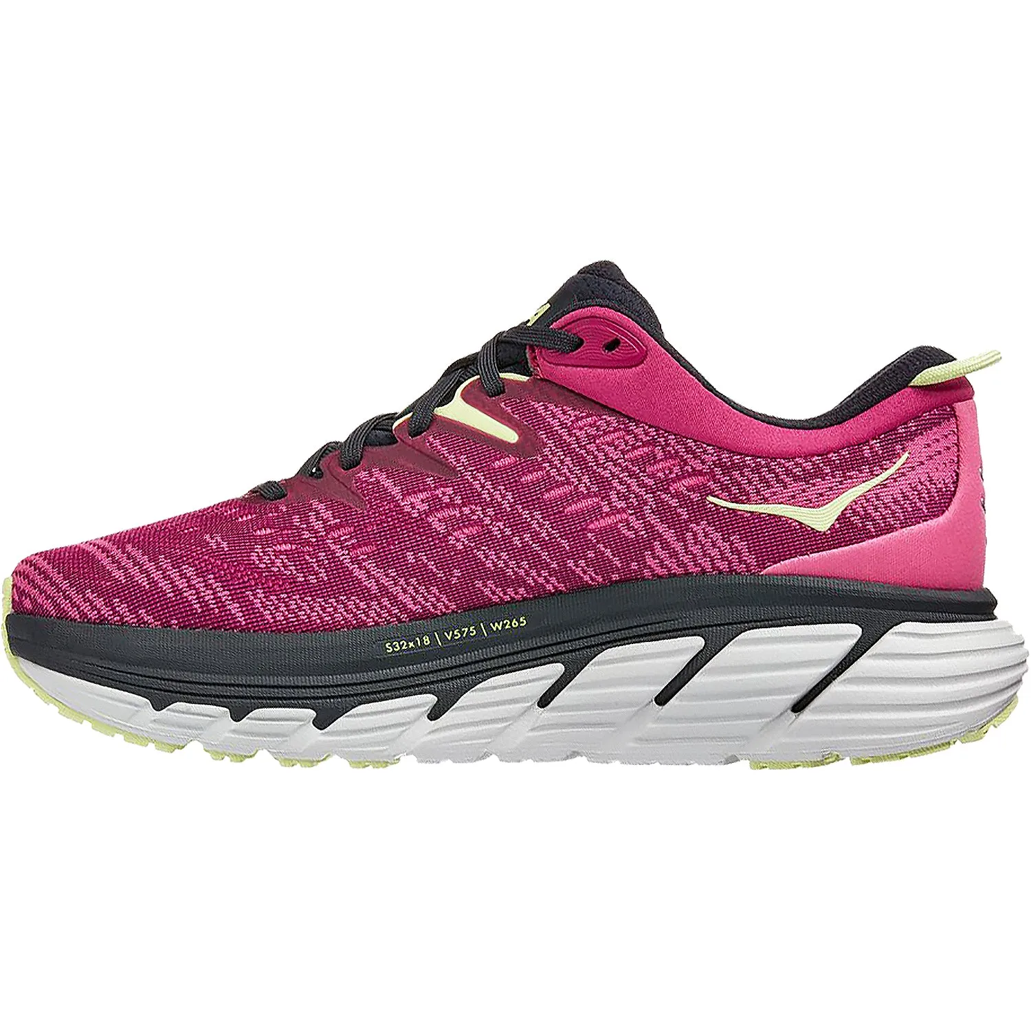 Women's Hoka Gaviota 4 Festival Fuchsia/Blue Graphite Mesh