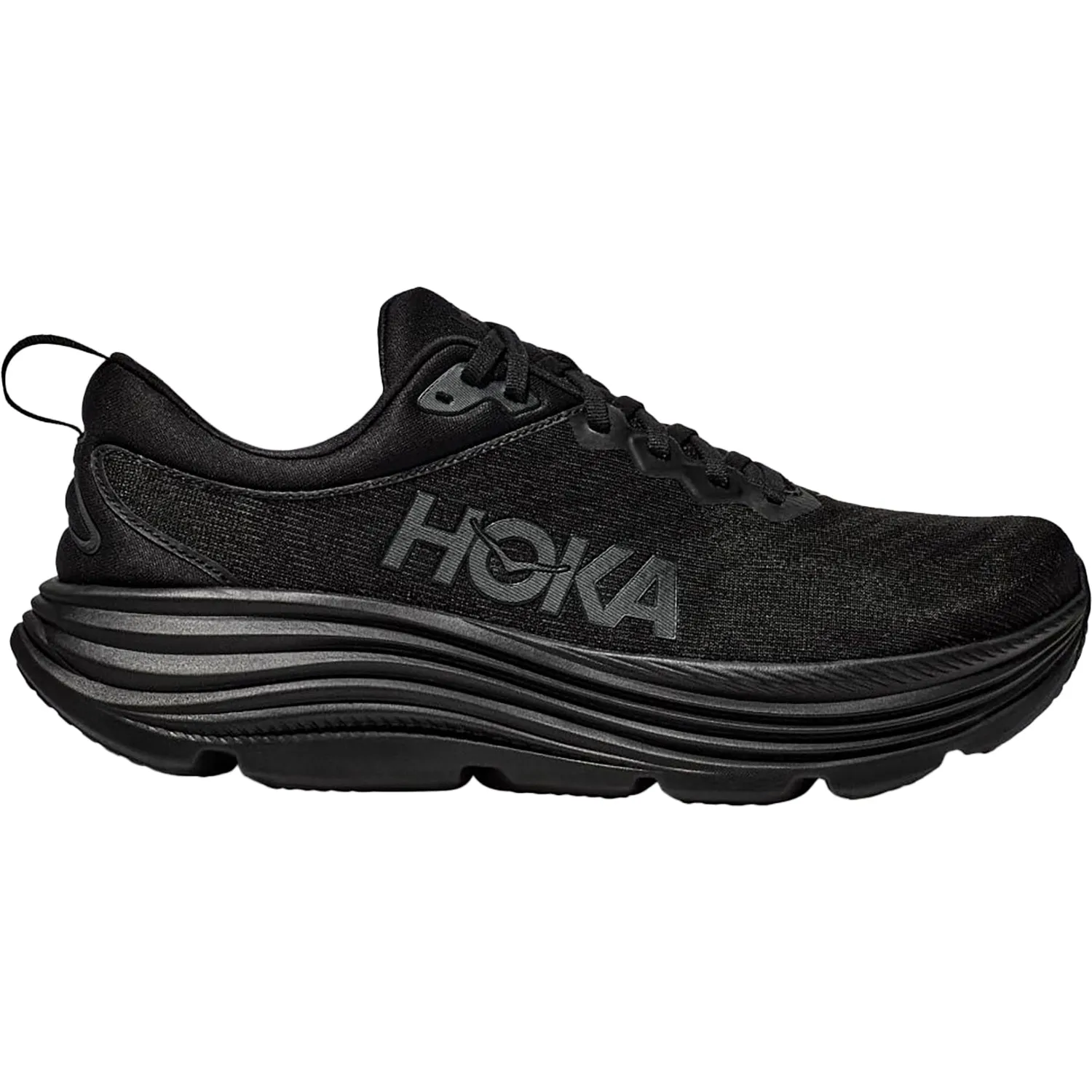 Women's Hoka Gaviota 5 Black/Black Mesh