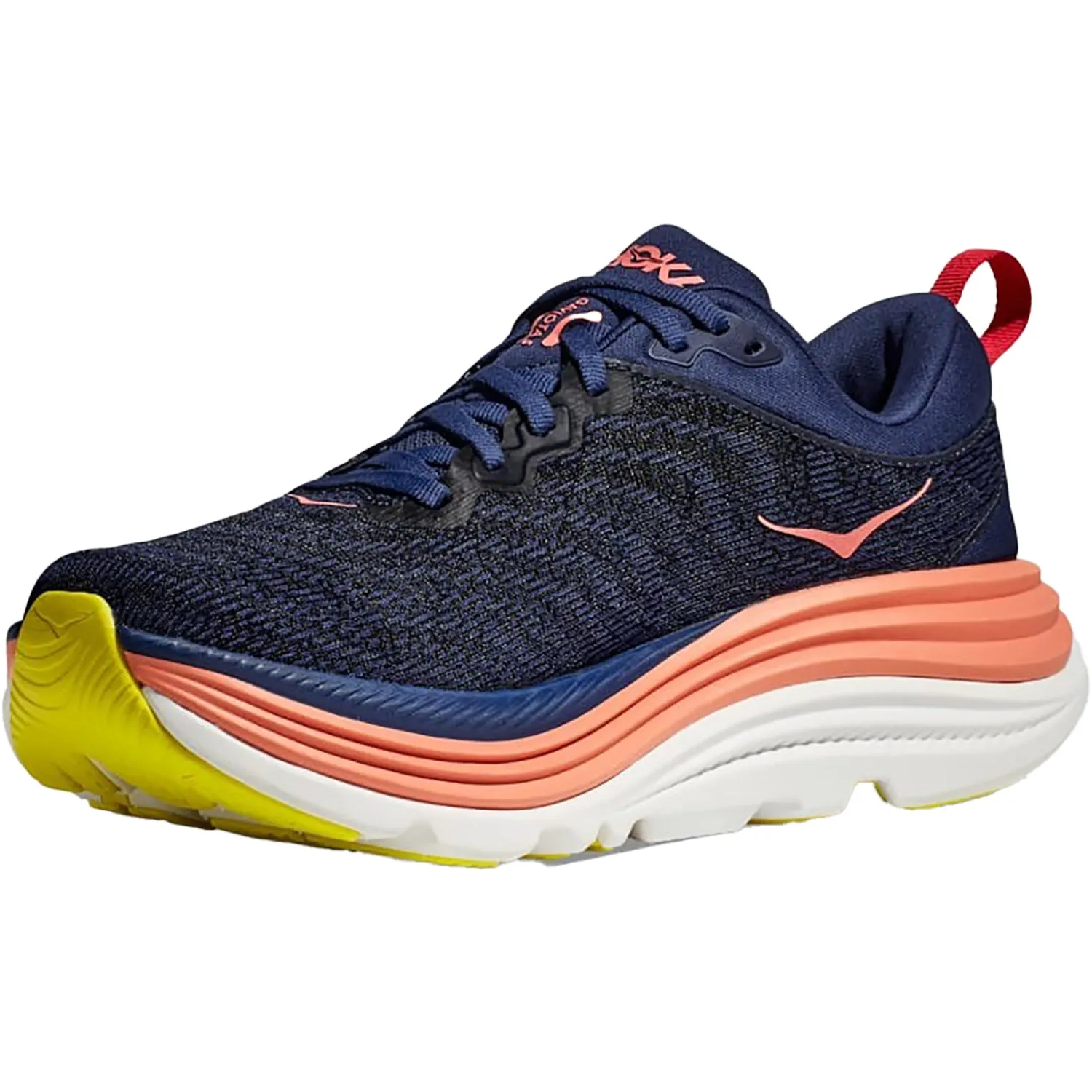 Women's Hoka Gaviota 5 Evening Sky/Coral Mesh