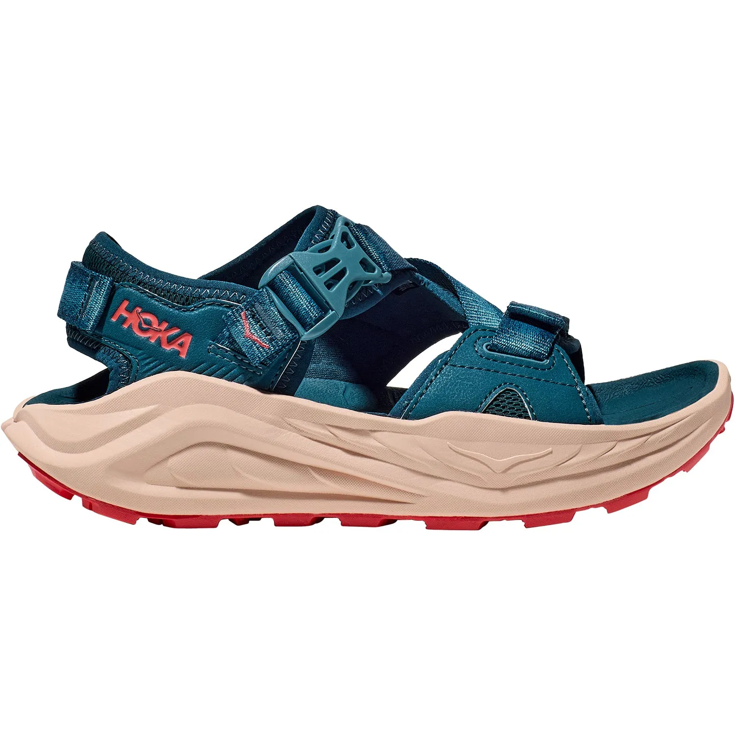 Women's Hoka Infini Hike TC Blue Twilight/Grapefruit Synthetic