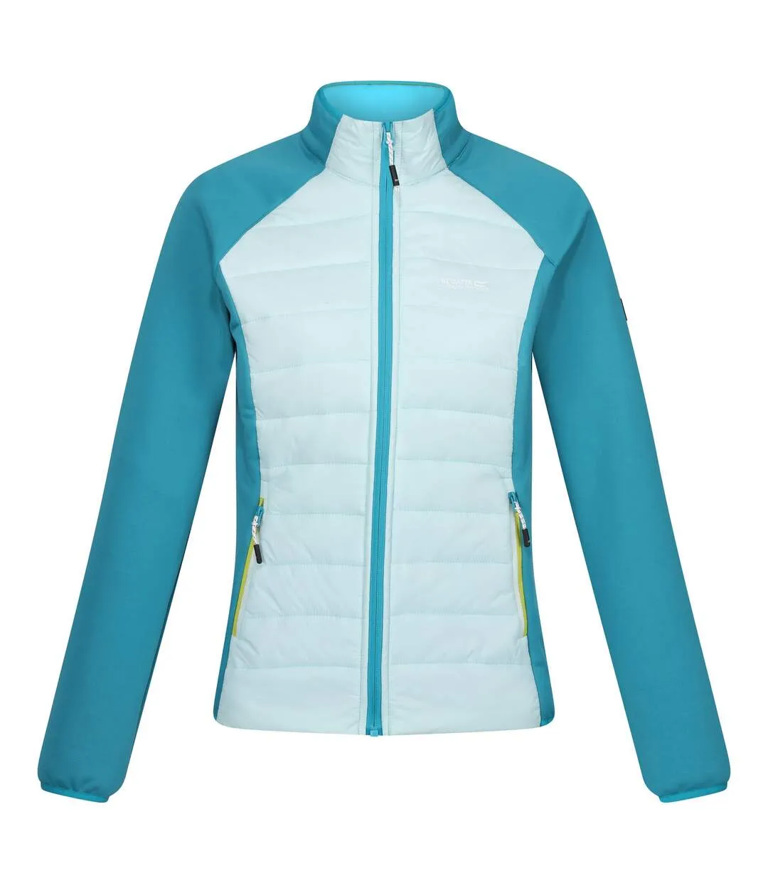 Womens/ladies clumber v hybrid jacket bleached aqua/tahoe blue Regatta