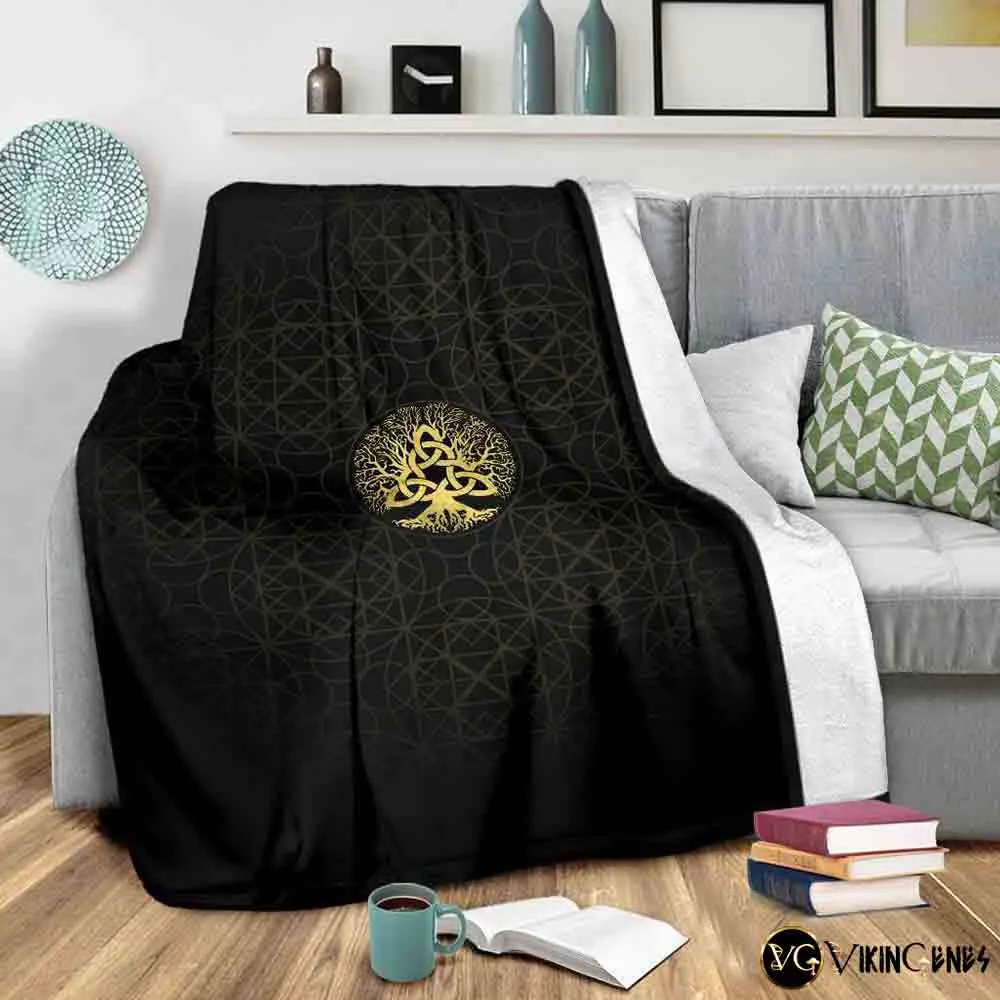 Yggdrasil Fleece Blanket