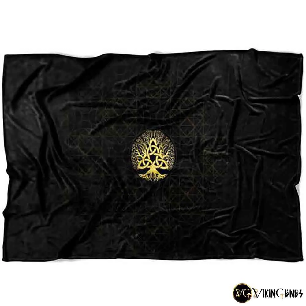 Yggdrasil Fleece Blanket