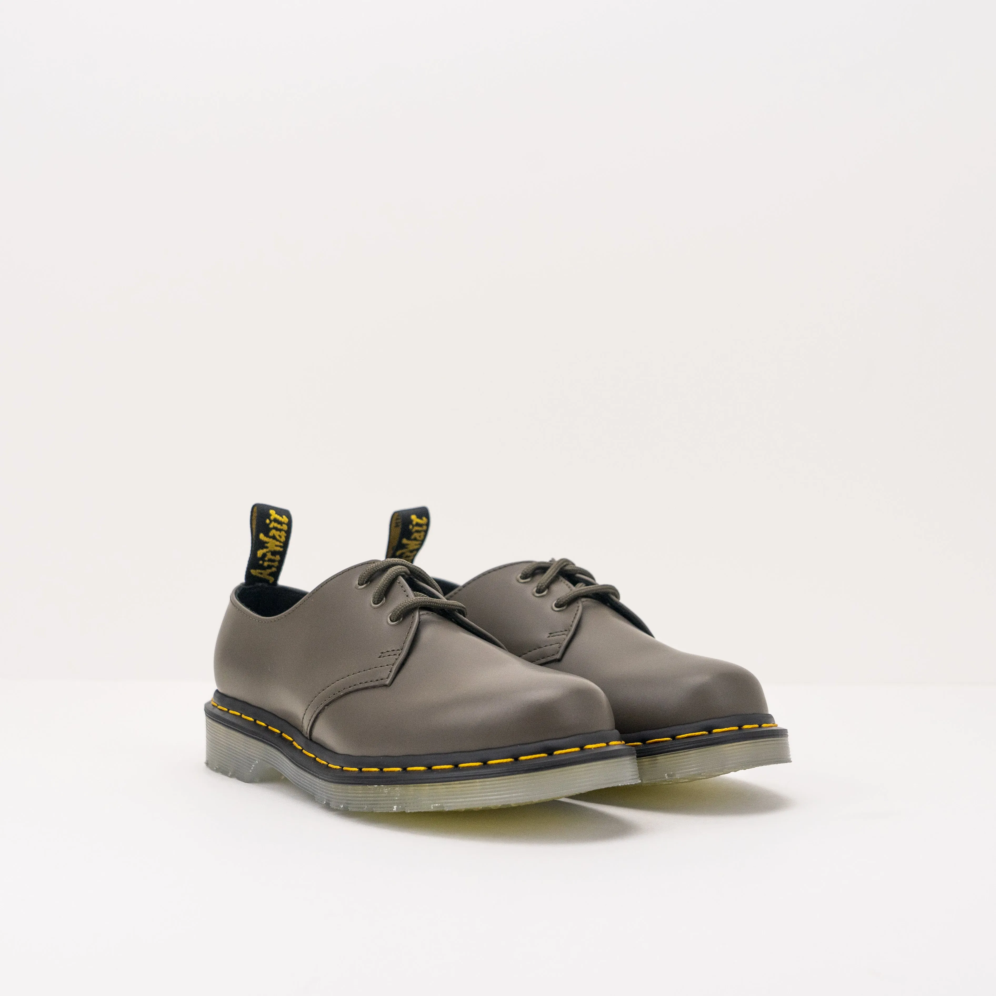 ZAPATO - DR. MARTENS - 1461 ICED KHAKI GREY SMOOTH